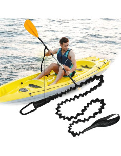Correa de Remo Lvsnro 2 Pcs Estirable para Kayak y SUP 2