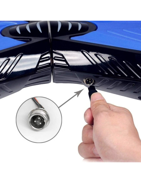 Puerto de Carga FEC tech GLDYTIMES 3 Pines para Hoverboard Puerto de Carga FEC tech GLDYTIMES 3 Pines para Hoverboard