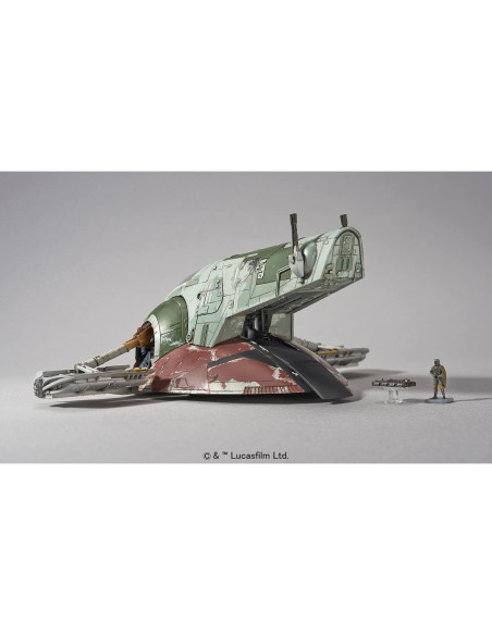Kit de modelo Boba Fett 1/144 Bandai Star Wars con base Kit de modelo Boba Fett 1/144 Bandai Star Wars con base