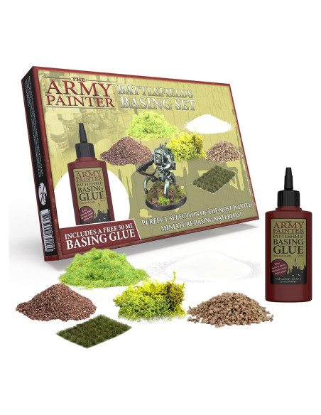 Set de Basing de Terreno The Army Painter 35 Piezas 28mm Set de Basing de Terreno The Army Painter 35 Piezas 28mm
