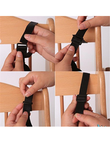 Cinturón de Seguridad Kocpudu 5 Puntos para Silla Alta
