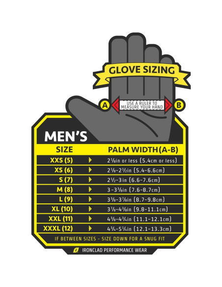 Guantes de Trabajo Ironclad HUG, Alta Resistencia, Grande Guantes de Trabajo Ironclad HUG, Alta Resistencia, Grande