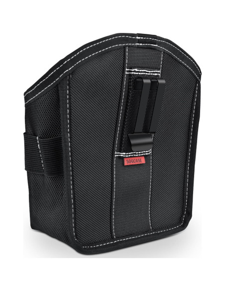 Bolsa de herramientas SOGCASE XL Negra con clip para cinturón Bolsa de herramientas SOGCASE XL Negra con clip para cinturón