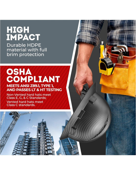 Casco AcerPal Ala Completa HDPE 0.45kg Ajustable Casco AcerPal Ala Completa HDPE 0.45kg Ajustable