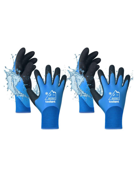 Guantes de Trabajo Impermeables OriStout Talla Grande Azul Guantes de Trabajo Impermeables OriStout Talla Grande Azul