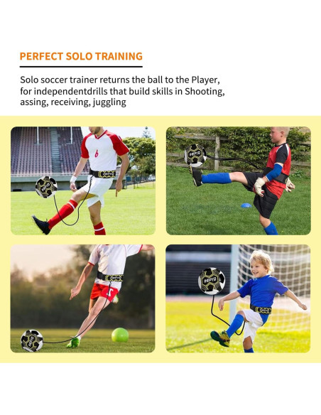 Entrenador de Fútbol IHEPYQ Modelo Fútbol-1 con Conos Entrenador de Fútbol IHEPYQ Modelo Fútbol-1 con Conos
