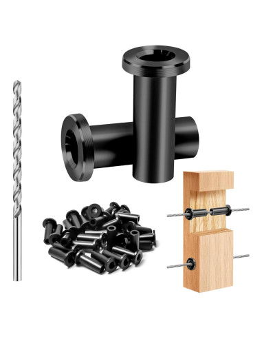 Paquete de 100 fundas protectoras Sidasu para cable 1/8"