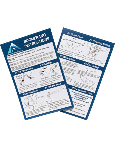 Boomerang Yanaki Colorado 35.5x22.9cm para Diestros