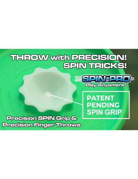 Disco Spin Pro 1 Azul Verde Flota y Juega en Cualquier Lugar Disco Spin Pro 1 Azul Verde Flota y Juega en Cualquier Lugar