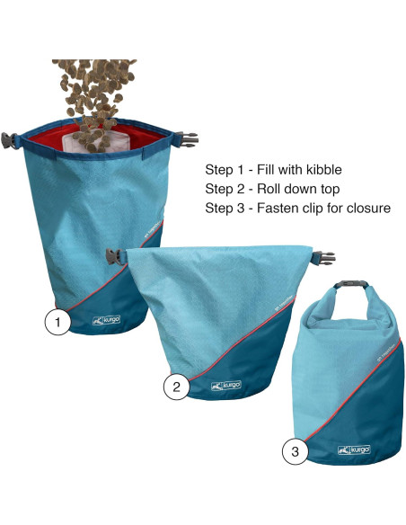 Contenedor de Comida para Perros Kurgo Kibble Carrier 2.27kg Contenedor de Comida para Perros Kurgo Kibble Carrier 2.27kg