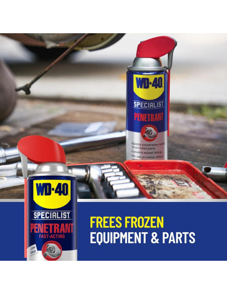 WD-40 Especialista Penetrante Spray 311 ml 6 Latas WD-40 Especialista Penetrante Spray 311 ml 6 Latas
