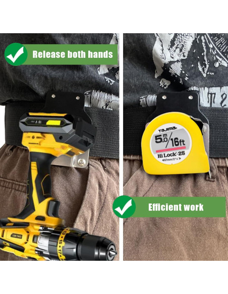 Soporte de Herramientas de Cinturón WSOQYEO DJ001 Nylon Soporte de Herramientas de Cinturón WSOQYEO DJ001 Nylon