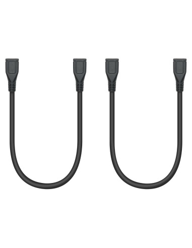 Cable de Extensión Micro USB Hembra a Hembra 25cm - 2 Piezas
