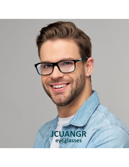 Gafas de Distancia Jcuangr con Bloqueo de Luz Azul - Negro Gafas de Distancia Jcuangr con Bloqueo de Luz Azul - Negro