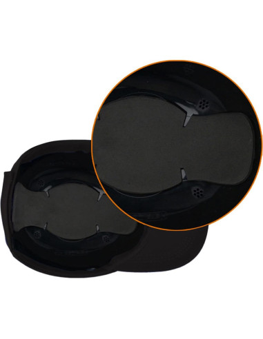 Gorra de Seguridad UBASIC A8588 Negra Transpirable
