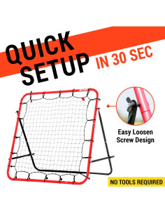 Equipo de Entrenamiento de Fútbol tgu 100x100cm Plegable 2