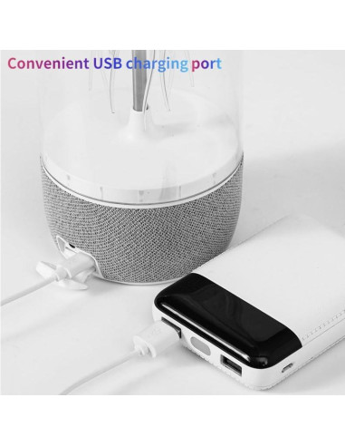 Altavoz Bluetooth FOTN Medusa con Luz Nocturna 7 Colores