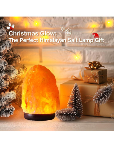 Lámpara de Sal del Himalaya Pursalt 17.78 cm 2.41 kg RGB