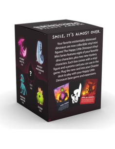 Figuras Mini de Vinilo TeeTurtle Dinosaurios Felices 2