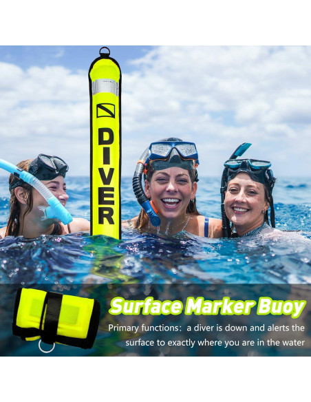 Boyas de Marcaje de Superficie Pluzluce 1.52m con Carrete Boyas de Marcaje de Superficie Pluzluce 1.52m con Carrete