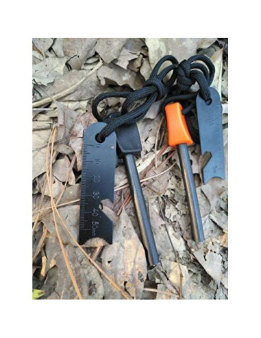 FOSTAR Barra de Ferrocerio Iniciador de Fuego 0,79 cm 2PCS