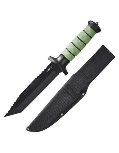 Cuchillo Táctico Leopcito 34.5 cm con Funda Oxford