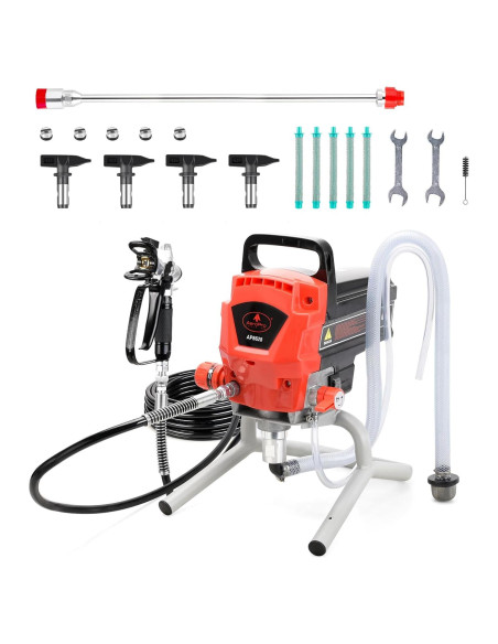 Pulverizador de Pintura AEROPRO AP8628 950W 3300 PSI Pulverizador de Pintura AEROPRO AP8628 950W 3300 PSI