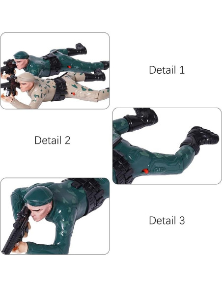 Juguete de Soldado Eléctrico HEMOTON 34x14 cm Escalador Juguete de Soldado Eléctrico HEMOTON 34x14 cm Escalador