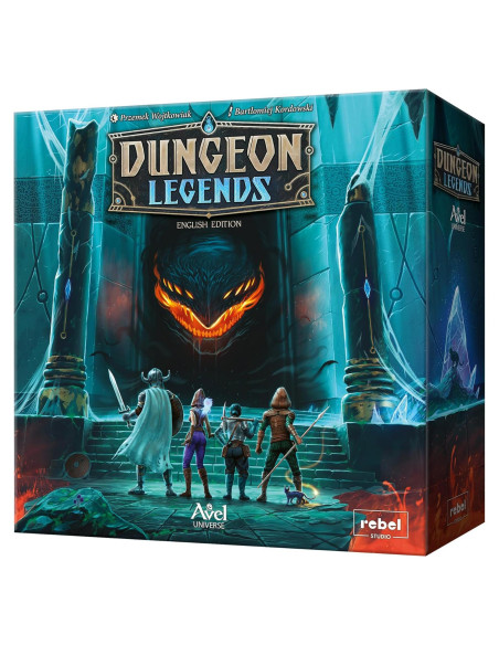 Dungeon Legends Juego de Mesa - Aventura Cooperativa 2-4 Jugadores Dungeon Legends Juego de Mesa - Aventura Cooperativa 2-4 Jugadores