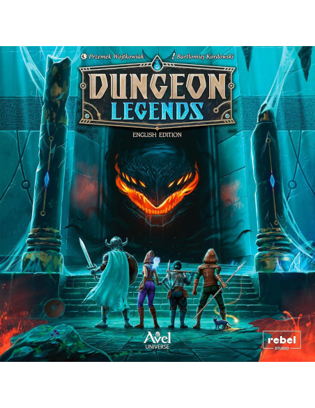 Dungeon Legends Juego de Mesa - Aventura Cooperativa 2-4 Jugadores Dungeon Legends Juego de Mesa - Aventura Cooperativa 2-4 Jugadores