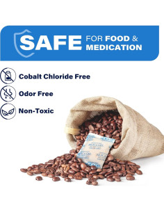 Gel de Silica Deshidratante LotFancy 15 Paquetes 20g Inodoro 2