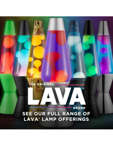 Lámpara LAVA Lava 2094 - 36.83 cm Amarillo y Naranja