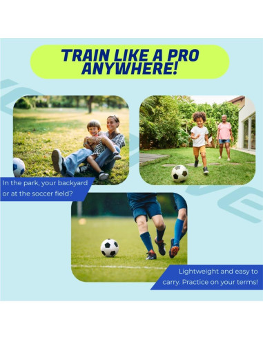 Tablero Rebounder de Fútbol VETRA Reb-Bord Ajustable