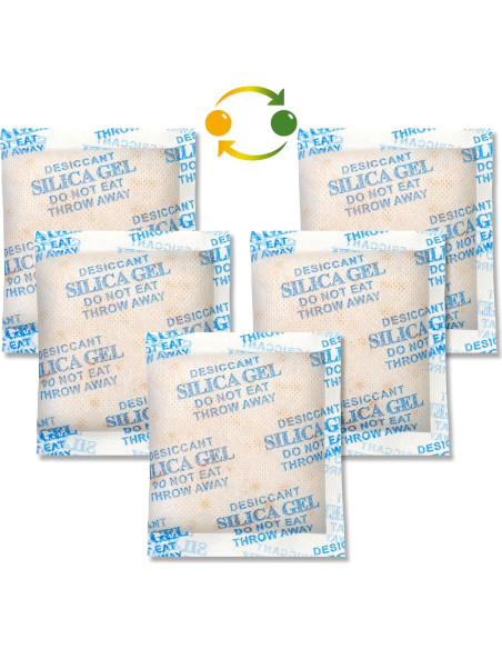 Gel de Silica Deshidratante LotFancy 15 Paquetes 20g Inodoro Gel de Silica Deshidratante LotFancy 15 Paquetes 20g Inodoro