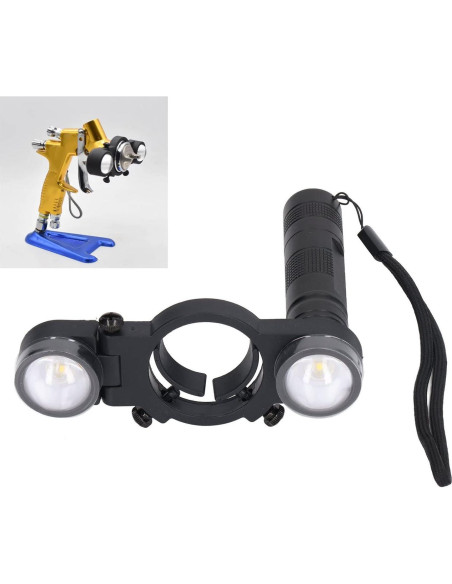 Luz LED Ajustable para Pistola de Pintura Yosoo 3 Brillos Luz LED Ajustable para Pistola de Pintura Yosoo 3 Brillos