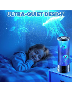 Lámpara de Medusas Osuke 29x10.5 cm 16 Colores Control Remoto 2