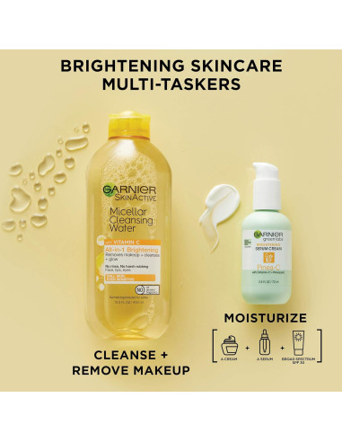Agua Micelar Garnier Vitamina C 400 mL Limpiador Facial