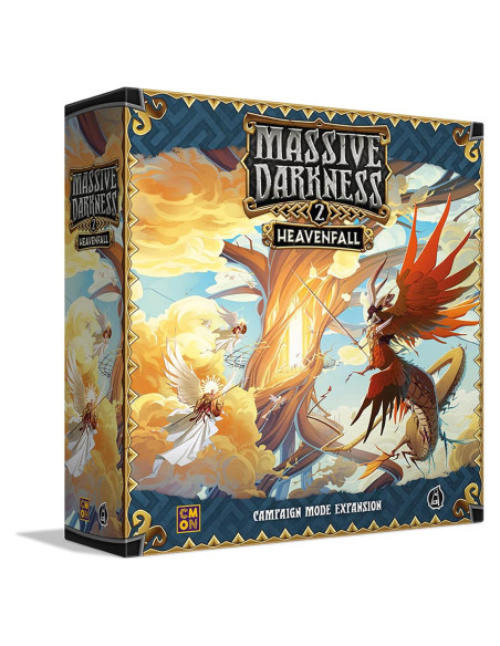 Expansión Massive Darkness 2 Heavenfall | Juego Cooperativo 1-6 Jugadores Expansión Massive Darkness 2 Heavenfall | Juego Cooperativo 1-6 Jugadores