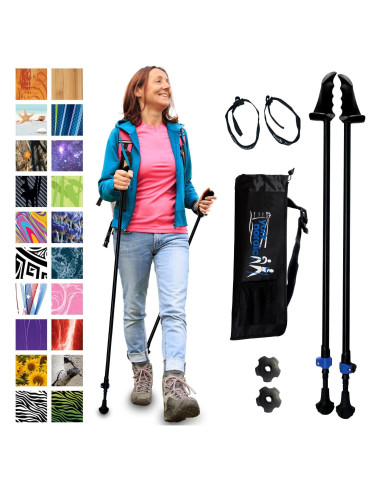 Bastones de Caminata York Nordic Motivator Ajustables 2 Piezas
