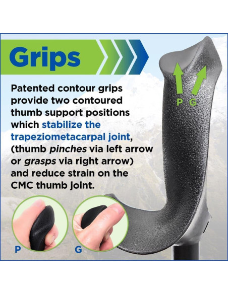 Bastones de Caminata York Nordic Motivator Ajustables 2 Piezas Bastones de Caminata York Nordic Motivator Ajustables 2 Piezas