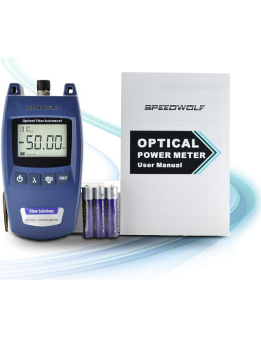 Medidor de Potencia Óptica SPEEDWOLF PM630-C Portátil