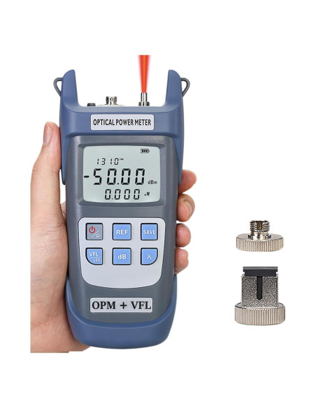 Medidor de Potencia Óptica Duogalia 1mW SC FC -50 a 26dBm Medidor de Potencia Óptica Duogalia 1mW SC FC -50 a 26dBm