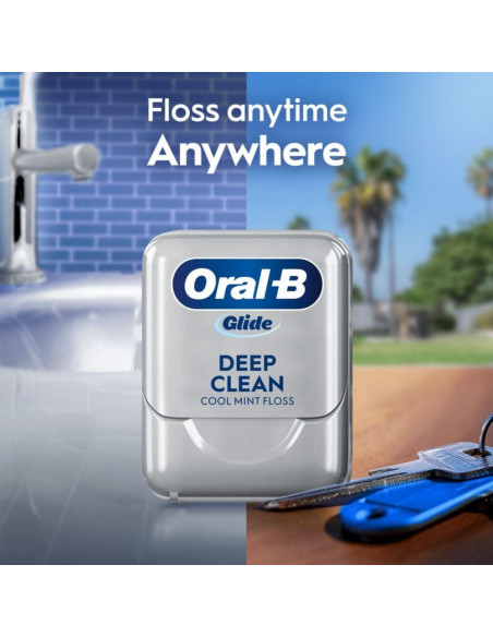 Hilo Dental Oral-B Glide Menta Fresca 6 Cuentas 40m