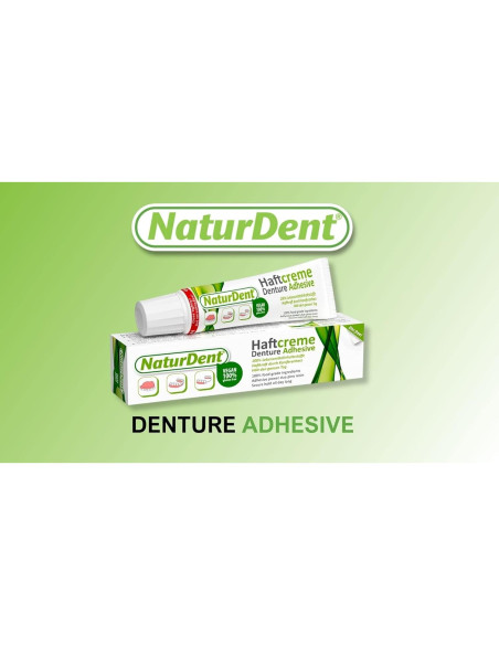 Adhesivo Natural para Dentaduras NaturDent 45g Sin Zinc Adhesivo Natural para Dentaduras NaturDent 45g Sin Zinc
