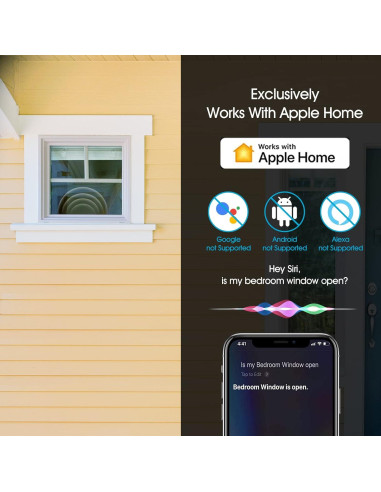 Sensor de Contacto Inalámbrico Onvis para Puertas y Ventanas