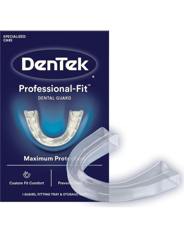 Protector Bucal DenTek para Bruxismo Nocturno - 1 Unidad