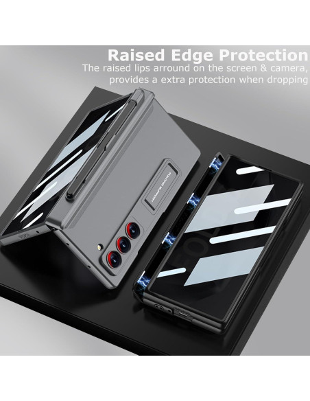 Funda Samsung Galaxy Z Fold 6 con protector y soporte S Pen Funda Samsung Galaxy Z Fold 6 con protector y soporte S Pen
