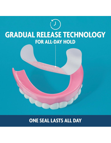 Sellos Adhesivos para Dentaduras Sea Bond Inferiores 30 Pzs
