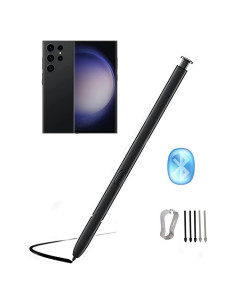 S Pen Bluetooth YJSK para Galaxy S23 Ultra 5G Negro