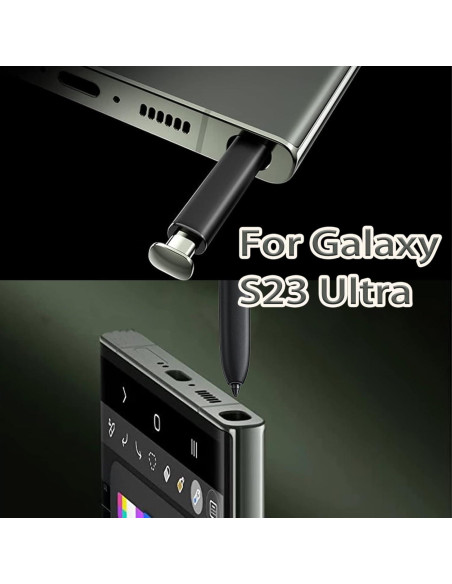 Lápiz Óptico Verde Samsung Galaxy S23 Ultra S Pen Sin Bluetooth Lápiz Óptico Verde Samsung Galaxy S23 Ultra S Pen Sin Bluetooth